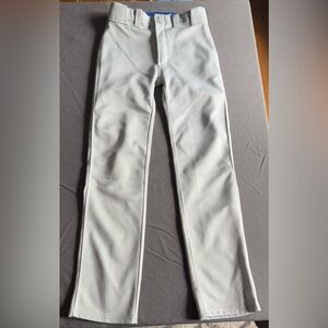 Mizuno Gray Baseball Pants Youth XL